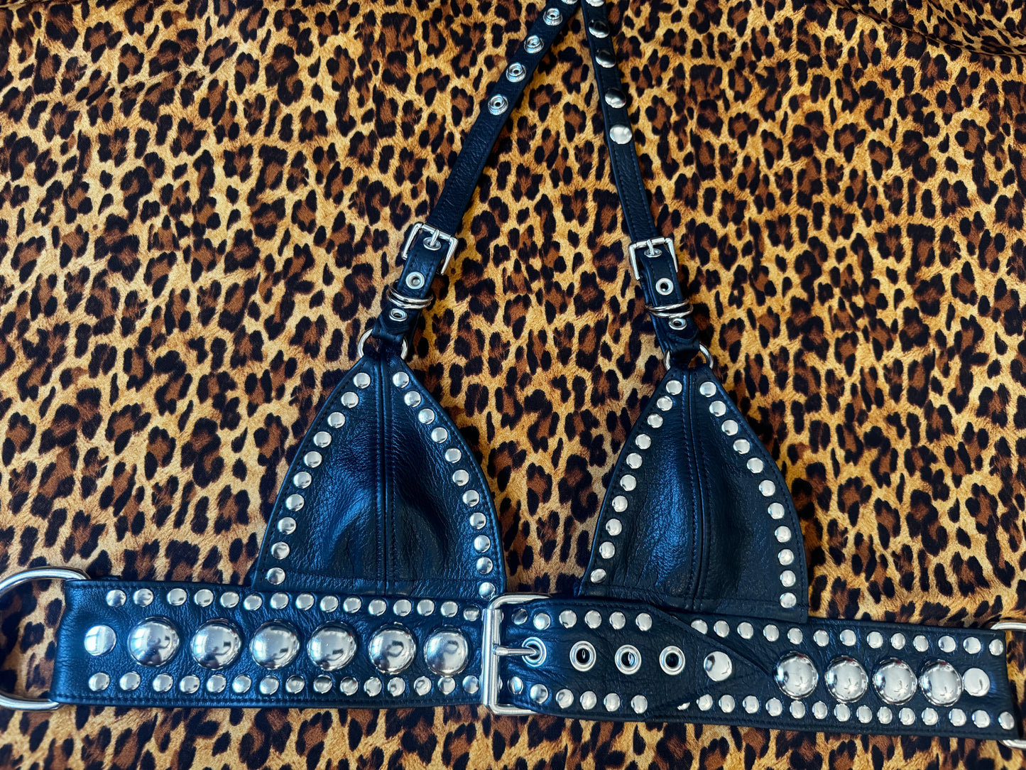 HELSTAR Belt Halter Top